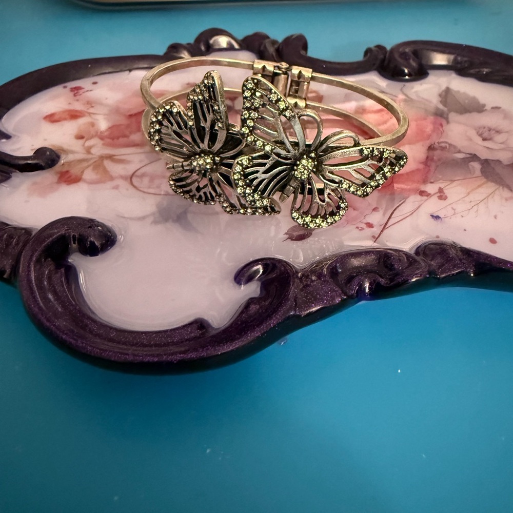 Fossil Stainless Butterfly Bracelet